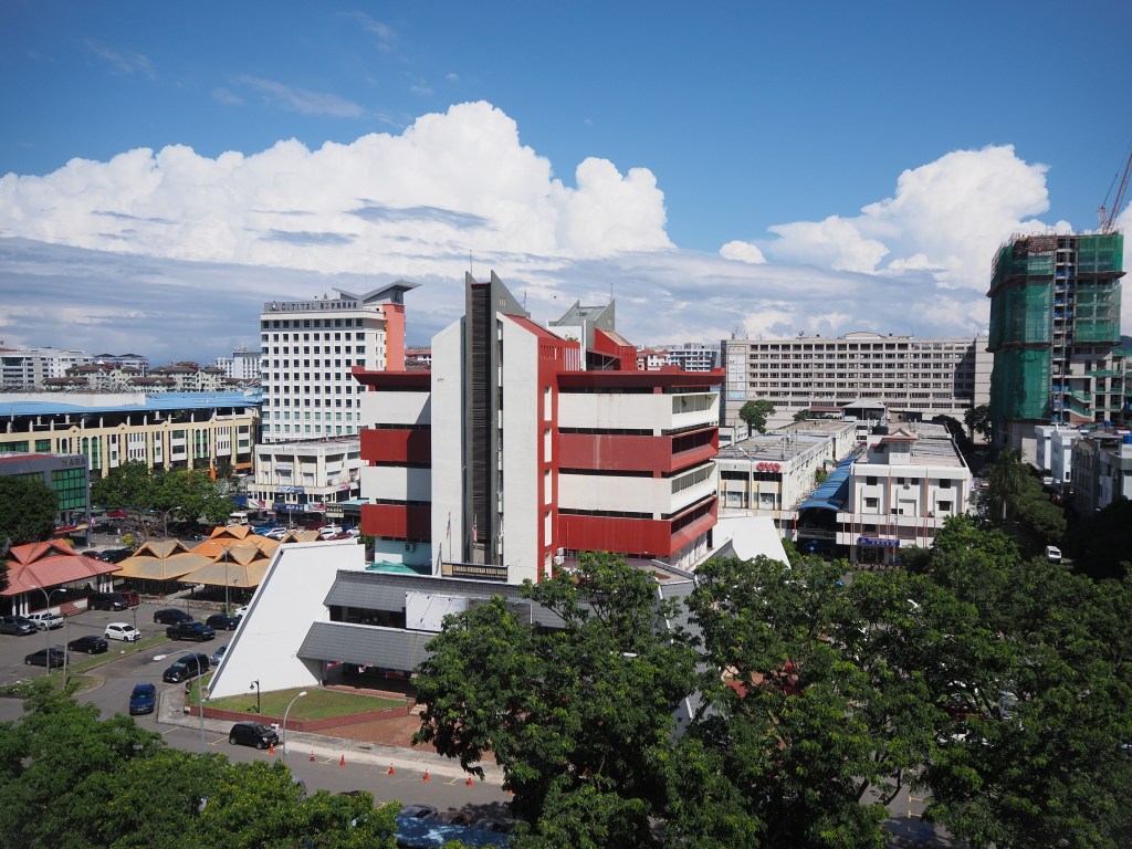 Buildings in Saba.